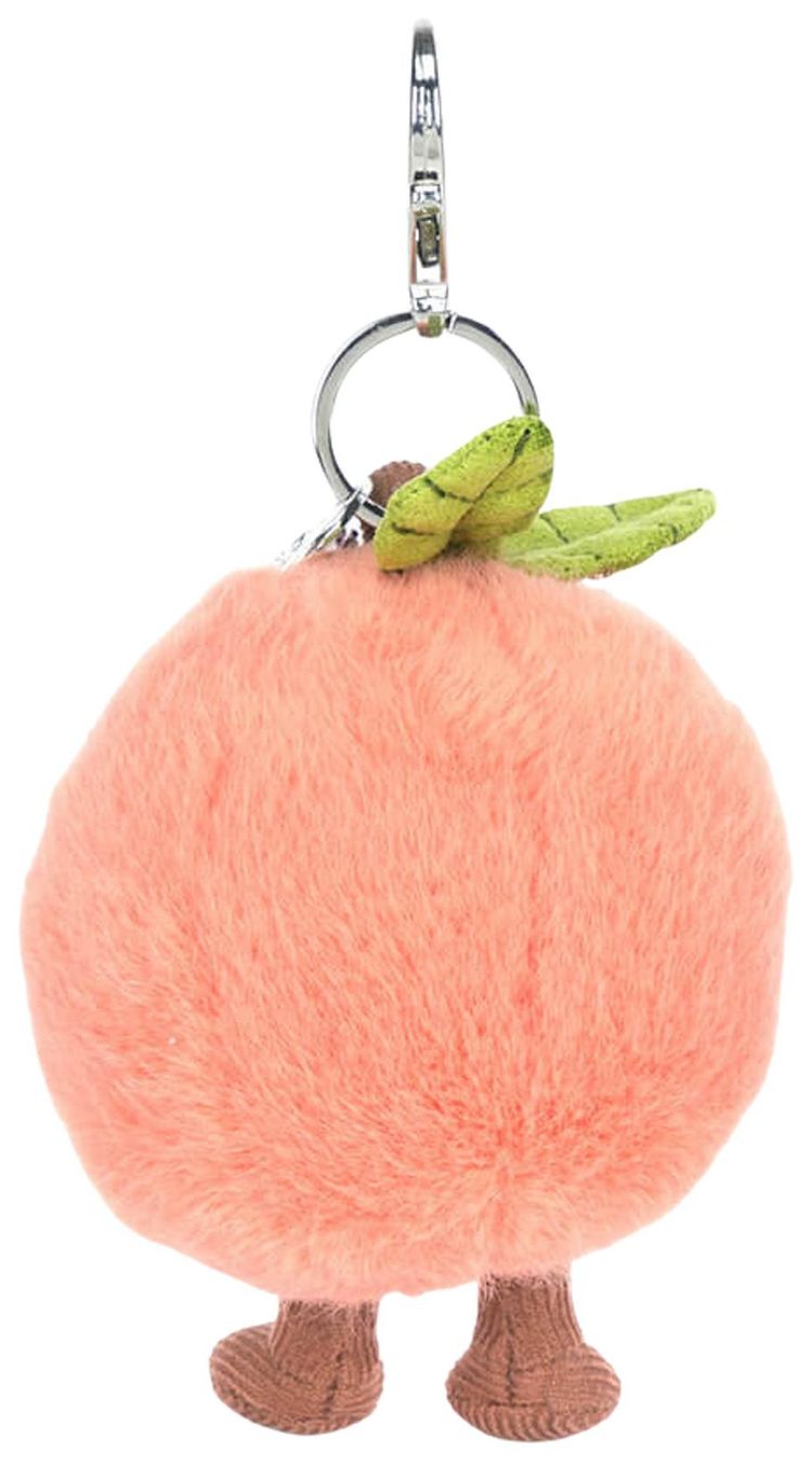 Jellycat Amuseables Peach Bag Charm Pink