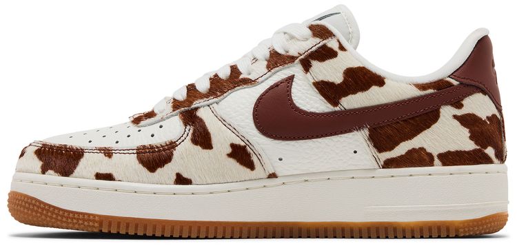 Nike Wmns Air Force 1 Low Cow Print Brown