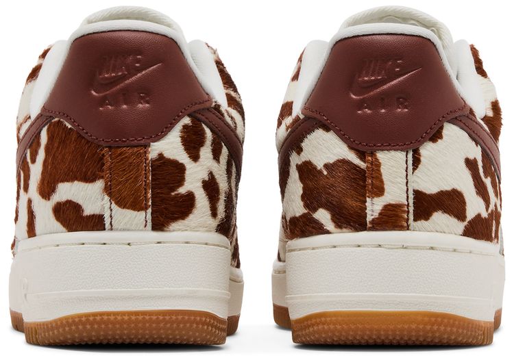 Nike Wmns Air Force 1 Low Cow Print Brown