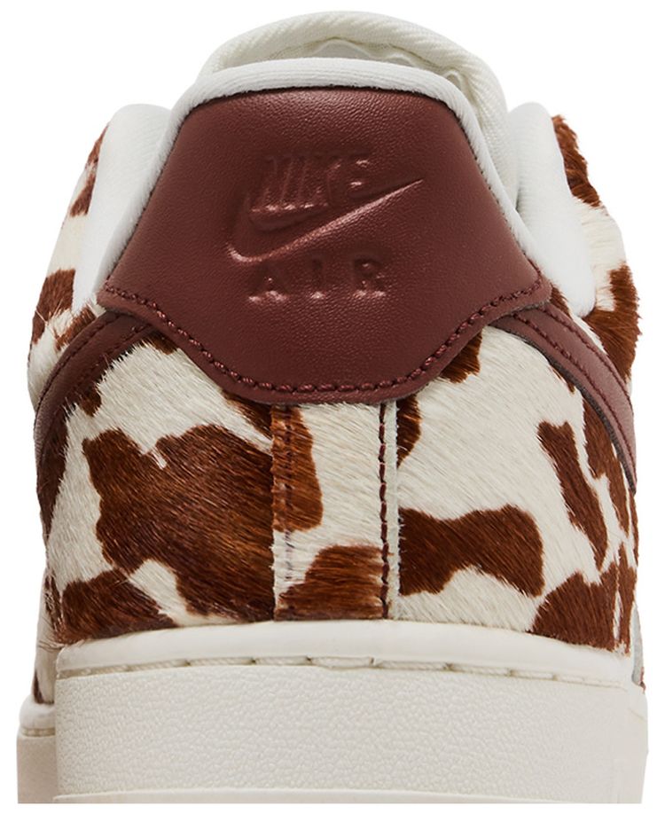 Nike Wmns Air Force 1 Low Cow Print Brown