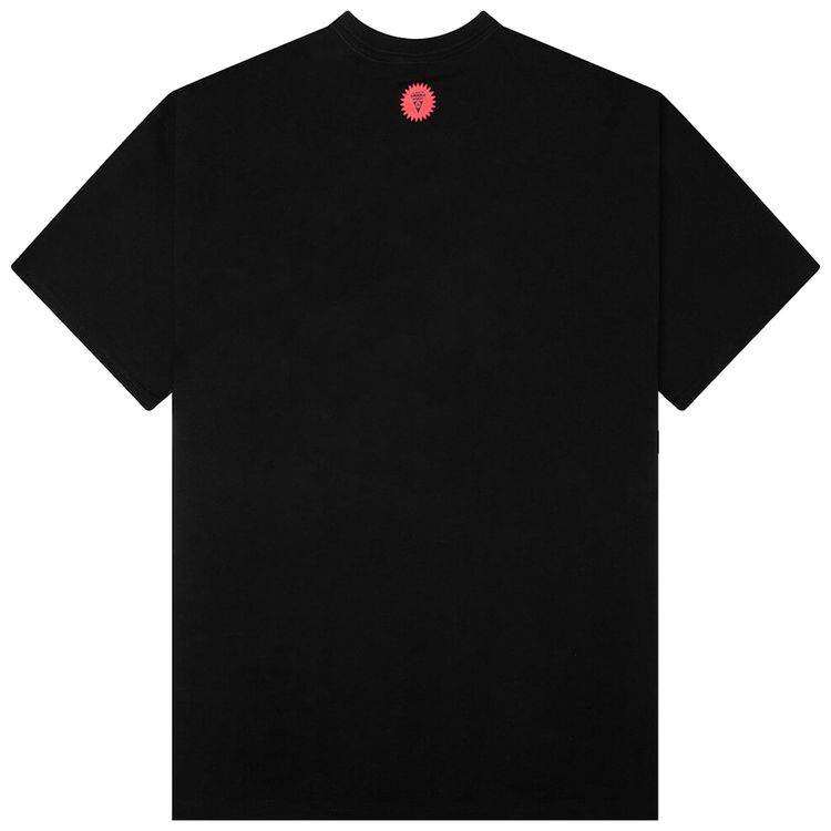 Icecream Camo Dog Short Sleeve Tee Black
