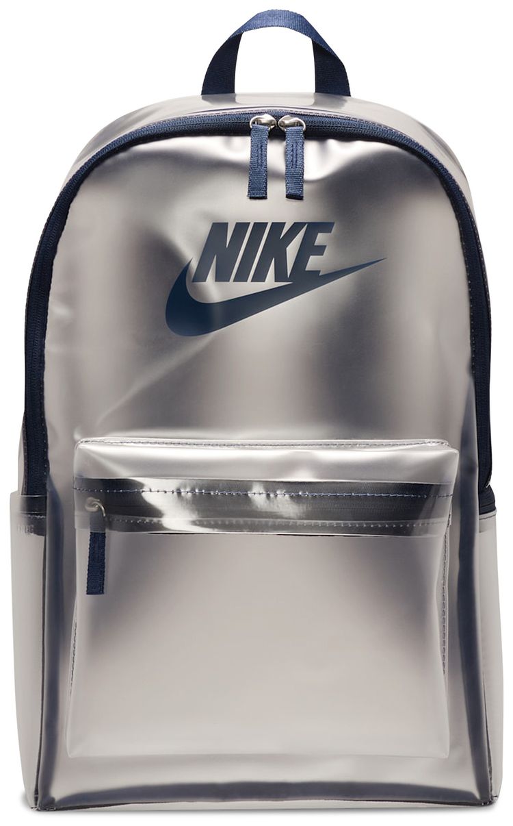 Nike Heritage Crystal Backpack ClearMidnight NavyMidnight Navy