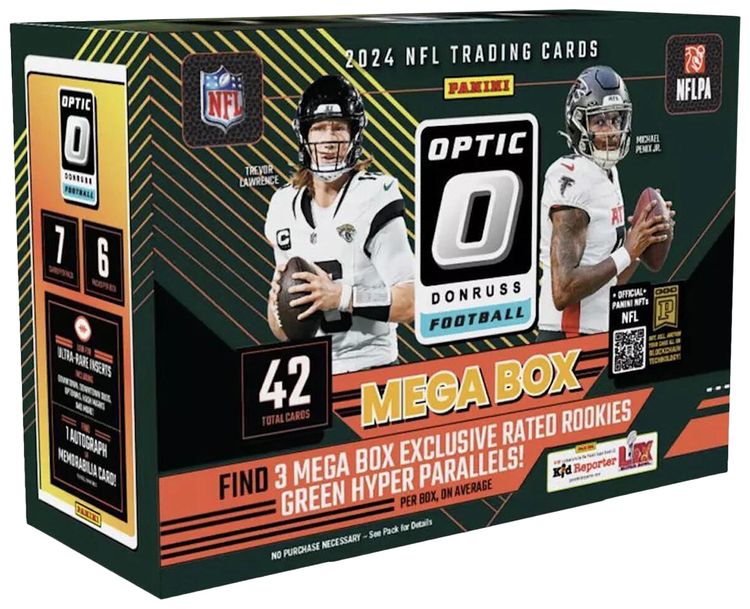 2024 Panini Optic Donruss NFL Football Mega Box