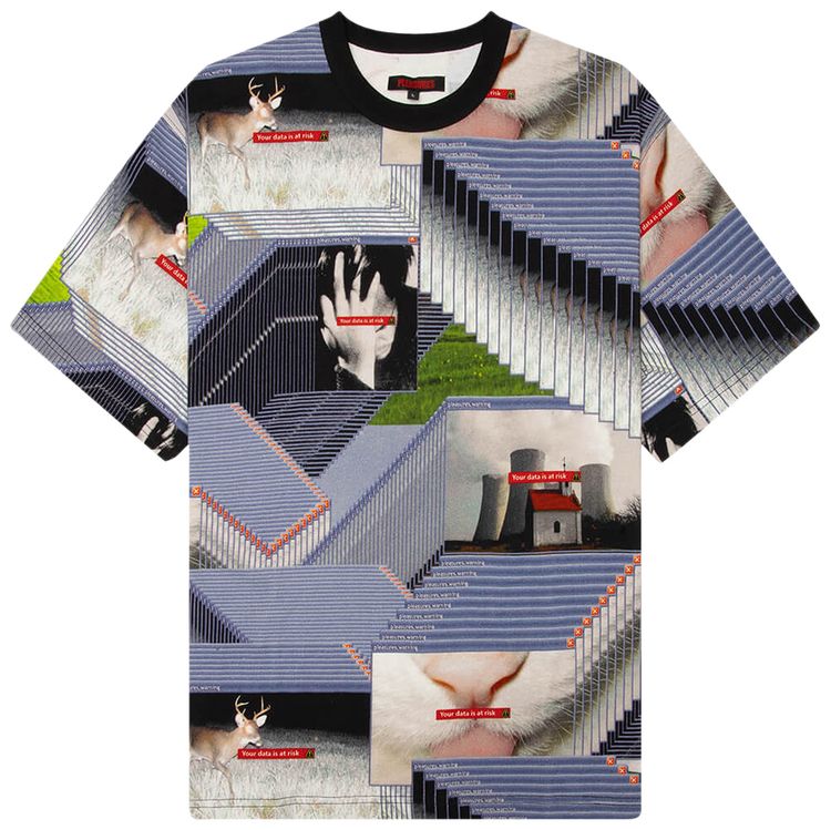 Pleasures Crash Heavyweight T Shirt Multicolor