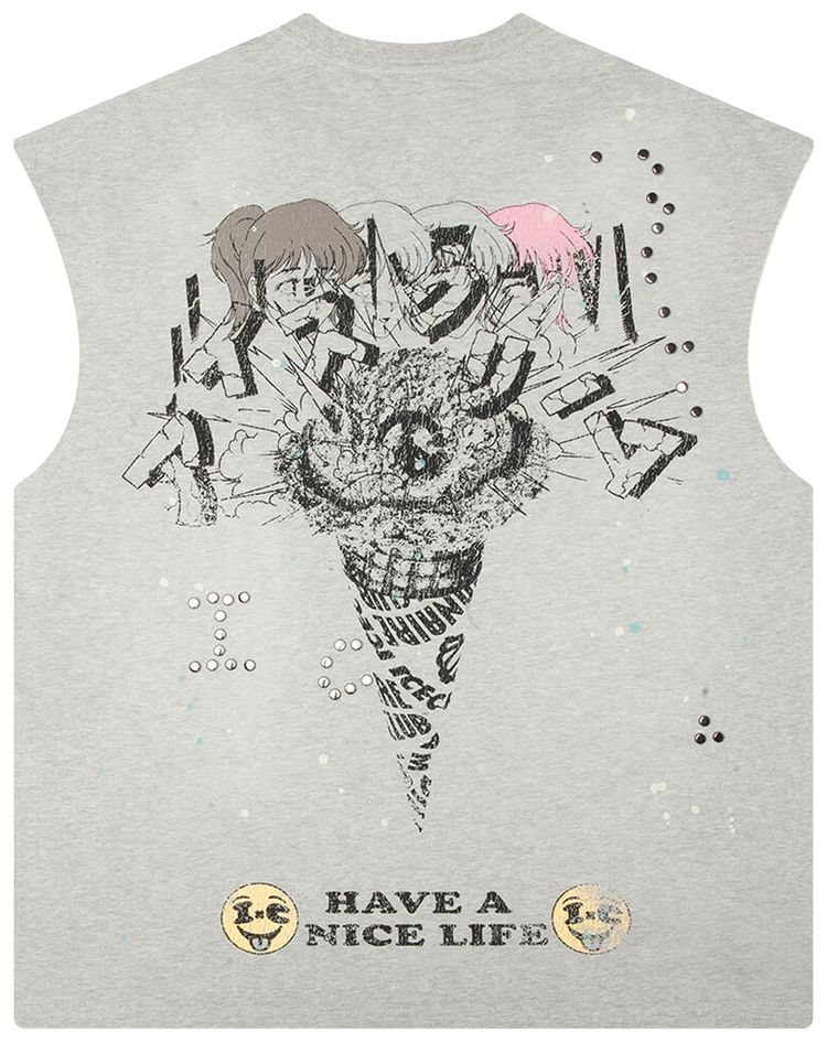 Icecream Samus Tank Heather Grey