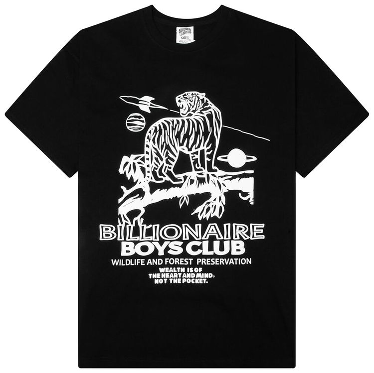Billionaire Boys Club Wildlife Short Sleeve Tee Black
