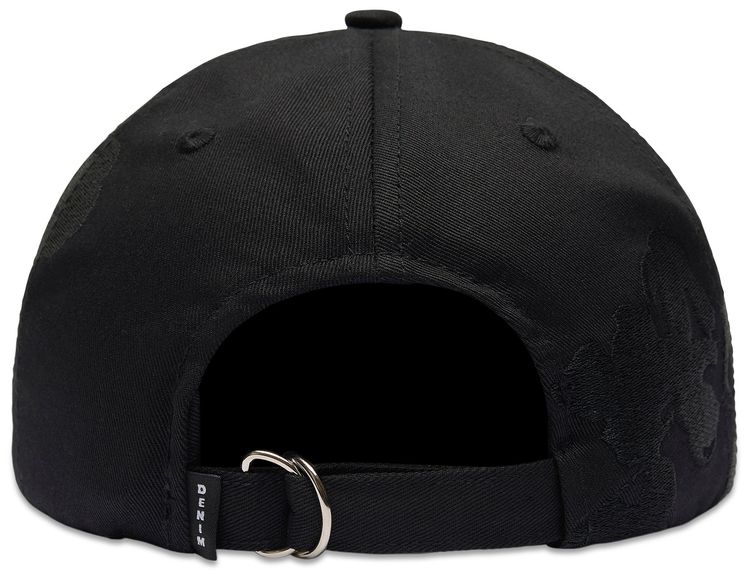 Denim Tears Jumbo Wreath Cap Black