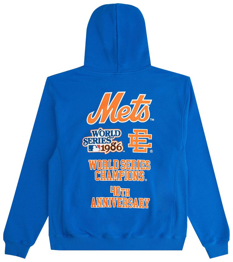 Eric Emanuel EE Mets Hoodie Blue
