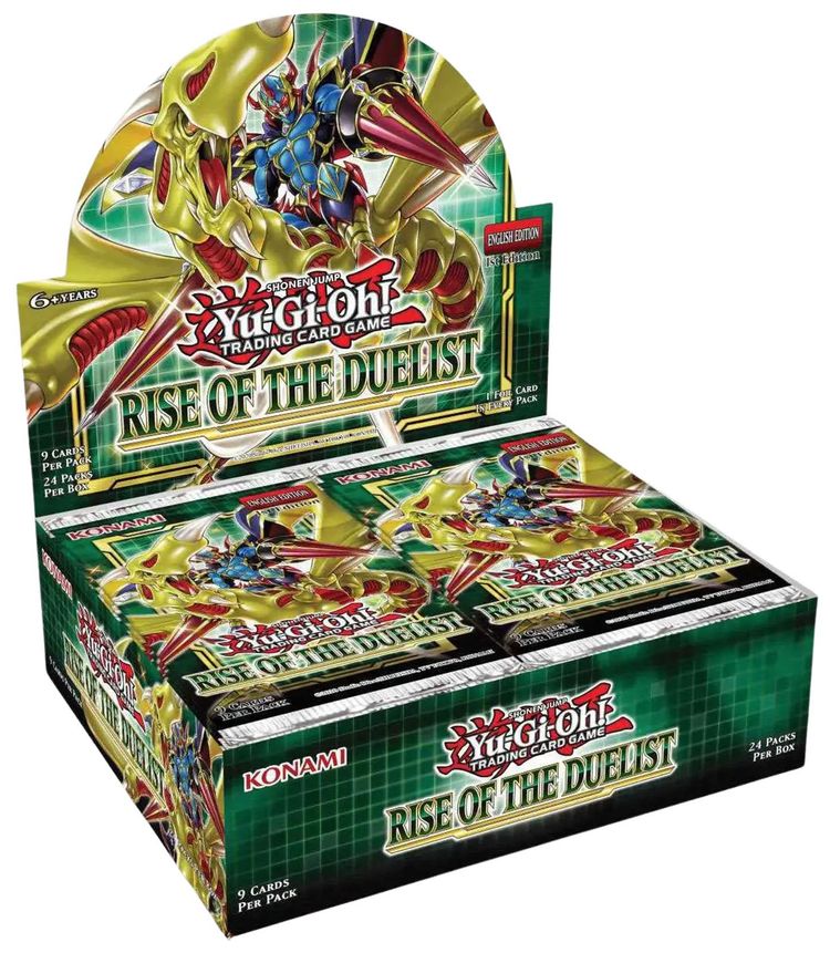 Yu Gi Oh Rise Of The Duelist Booster Box 1st Edition