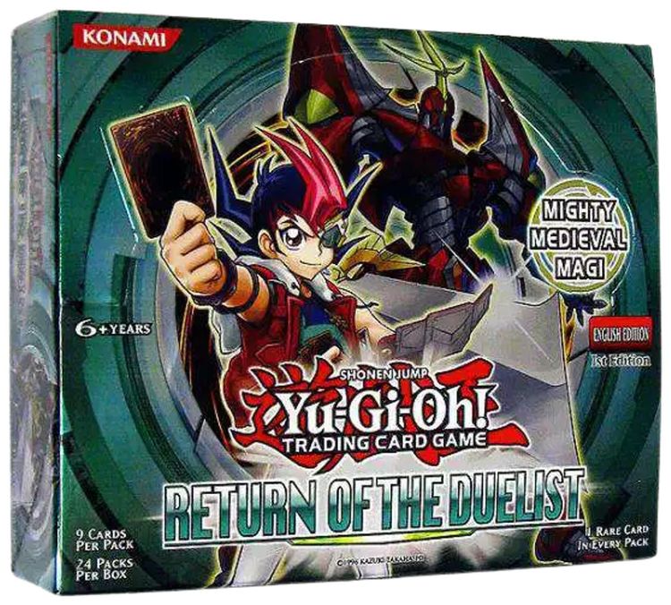 Yu Gi Oh Return Of The Duelist Booster Box