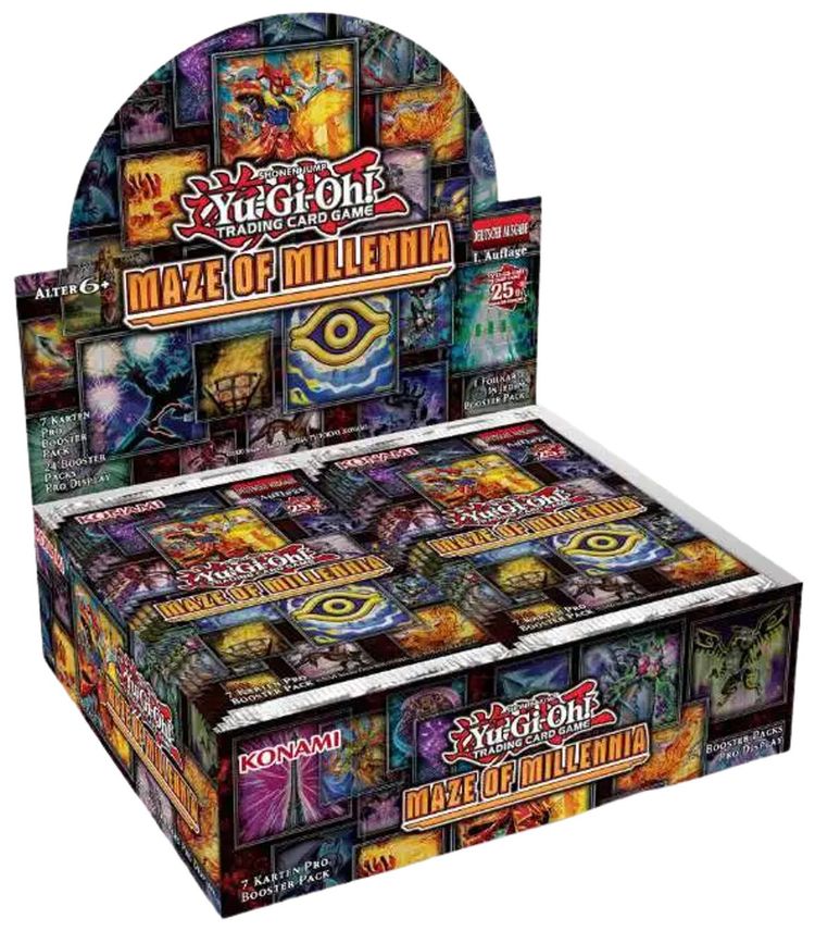 Yu Gi Oh Maze Of Millennia Booster Box 1st Edition