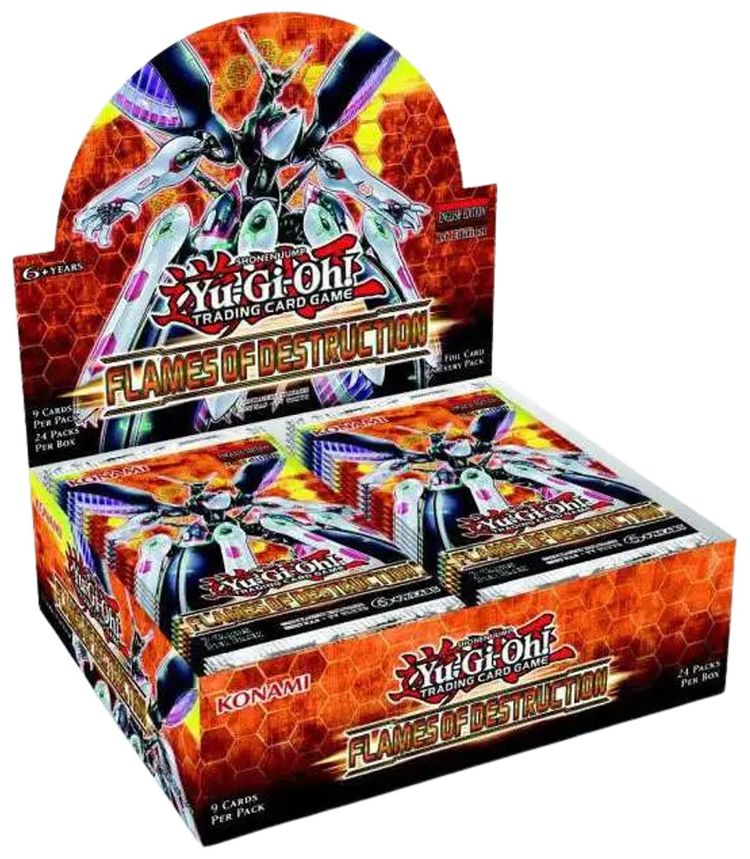 Yu Gi Oh Flames Of Destruction Booster Box