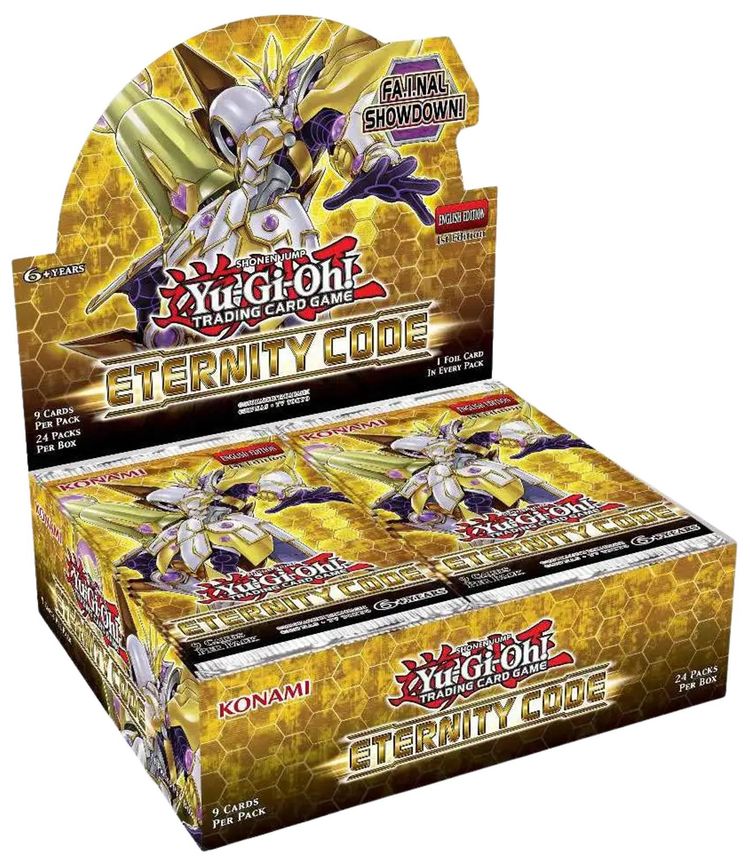 Yu Gi Oh Eternity Code Booster Box 1st Edition