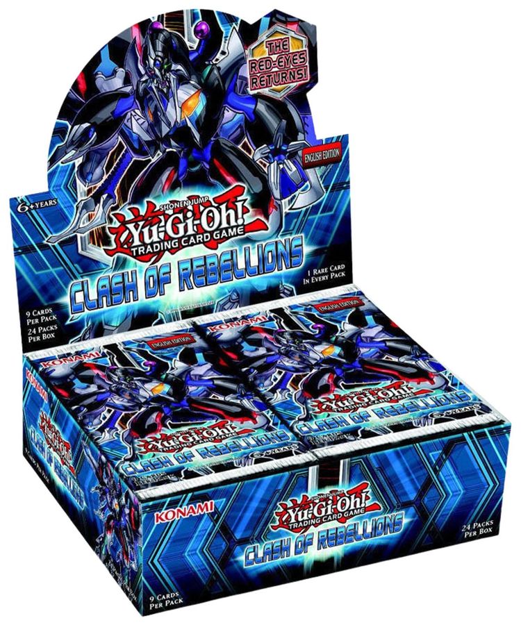 Yu Gi Oh Clash Of Rebellions Booster Box