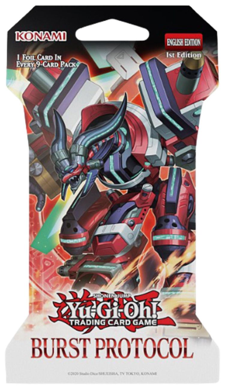 Yu Gi Oh Burst Protocol Sleeved Booster Pack