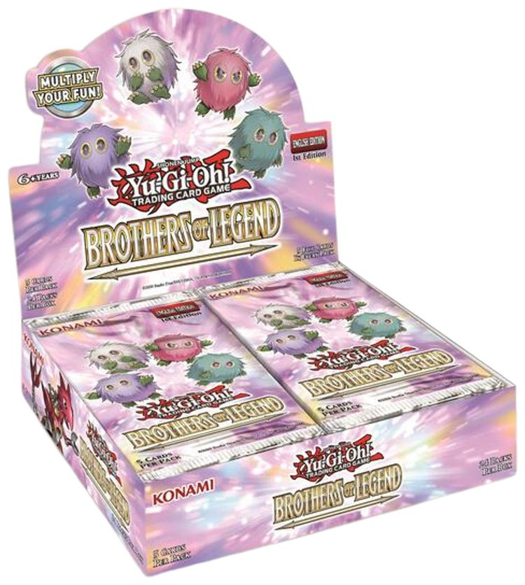 Yu Gi Oh BroThers Of Legend Booster Box 1st Edition