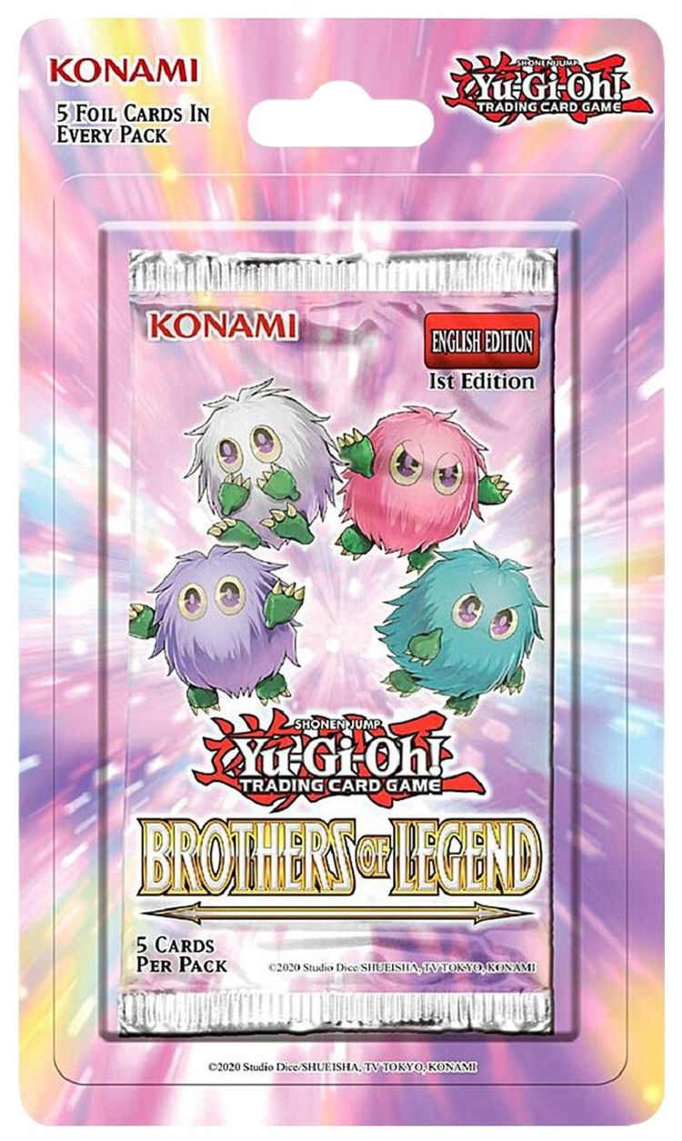 Yu Gi Oh BroThers Of Legend Blister Pack 1st Edition