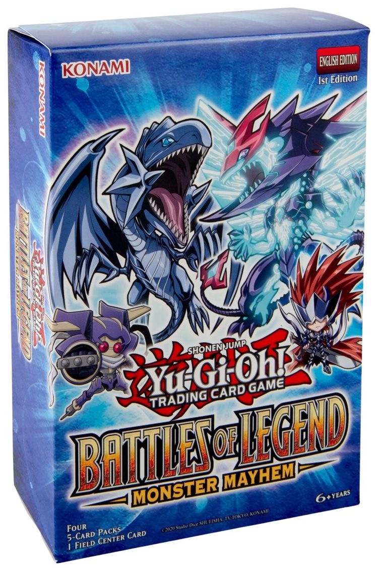 Yu Gi Oh Battles Of Legend Monster Mayhem Tuck Box Retail Exclusive
