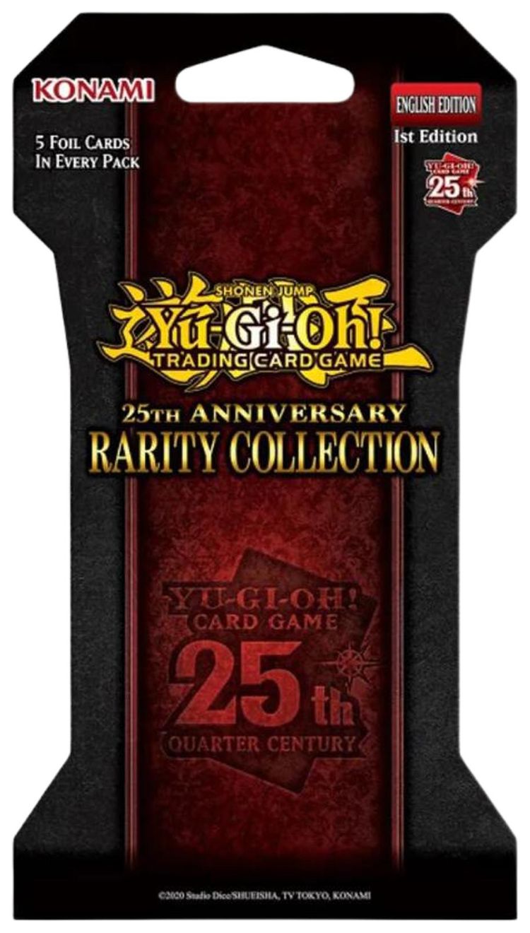 Yu Gi Oh 25th Anniversary Rarity Collection Sleeved Booster Pack