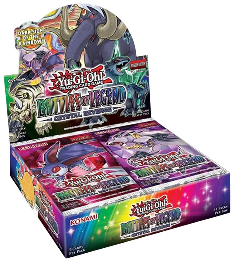 Yu Gi Oh Battles Of Legend Crystal Revenge Booster Box
