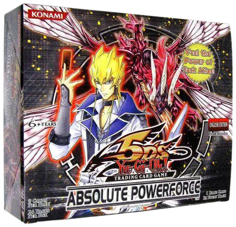 Yu Gi Oh Absolute Powerforce Booster Box 1st Edition
