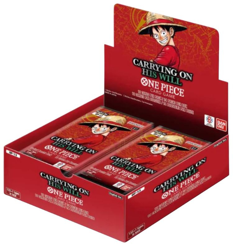 Bandai One Piece Card Game Carrying On His Will Booster Box
