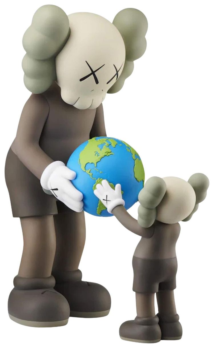 KAWS The Promise Vinyl Figure Brown