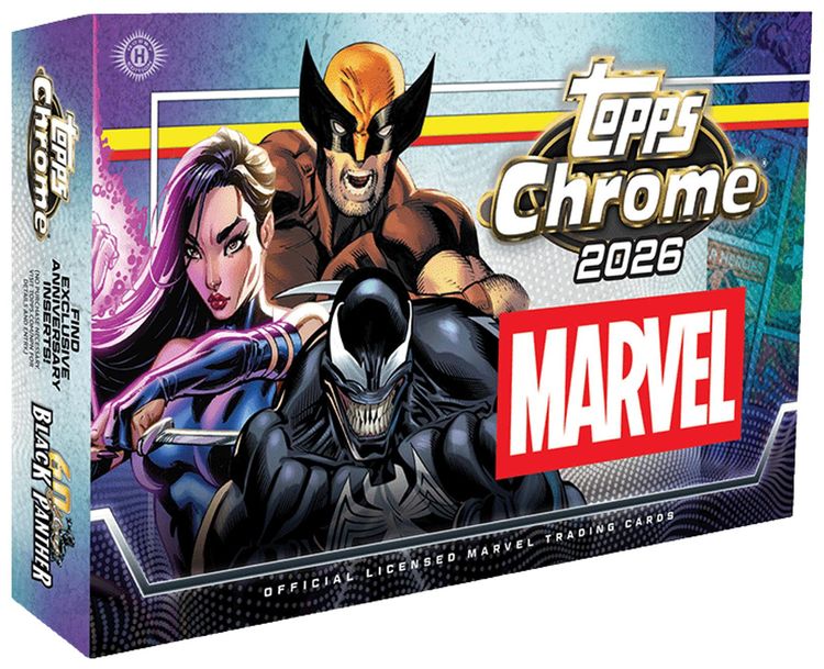 2026 Topps Chrome Marvel Hobby Box