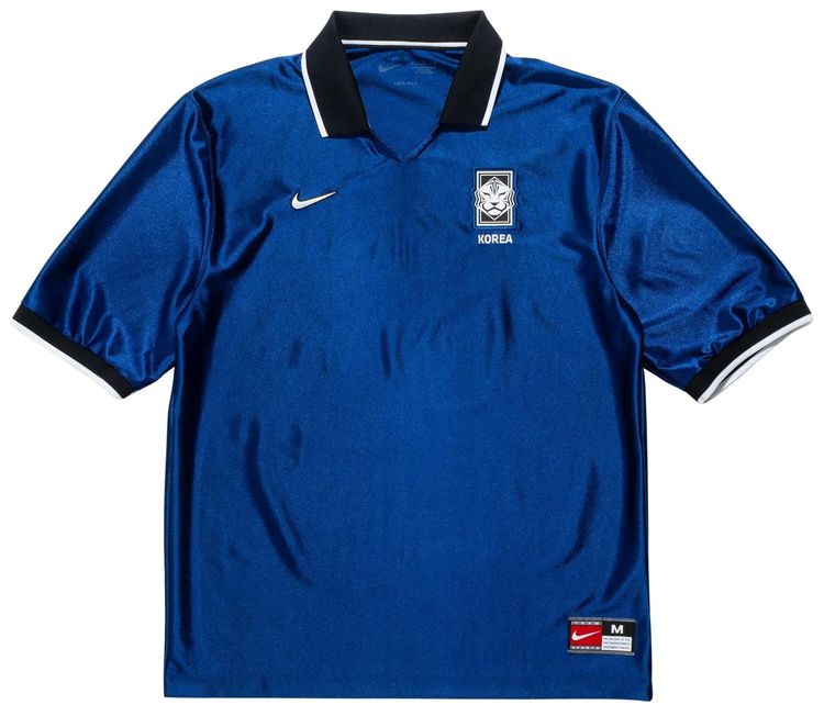 Nike Korea Energy Dri Fit Short Sleeve Top Global BlueBlackWhite