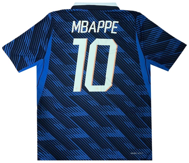 Nike Mbappe France 2026 Match Home Jersey Game RoyalBlackened BlueWhiteMetallic Copper