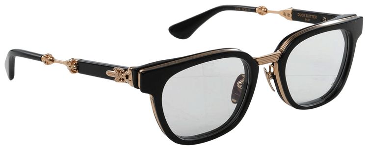 Chrome Hearts Duck Butter Glasses BlackGold Plated