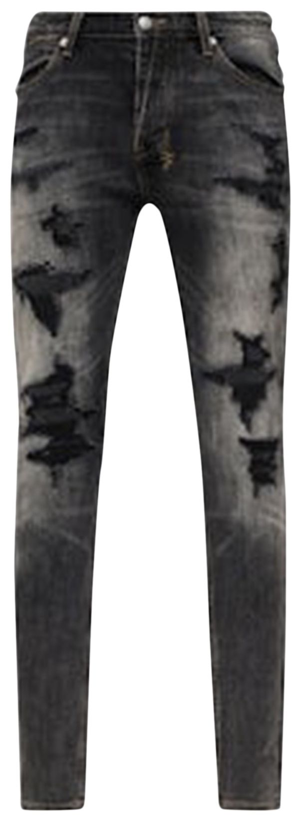 Ksubi Van Winkle Retorqued Jeans Charcoal