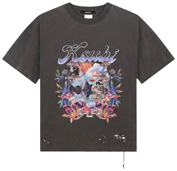 Ksubi Hendrix Ekcess Short Sleeve Tee Old Black