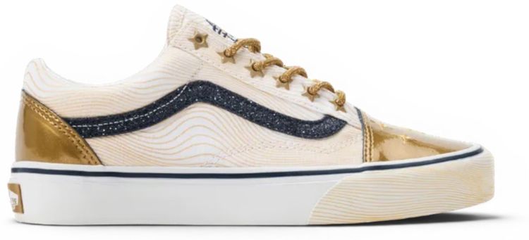 KPop Demon Hunters x Vans Little Kids Old Skool V Golden