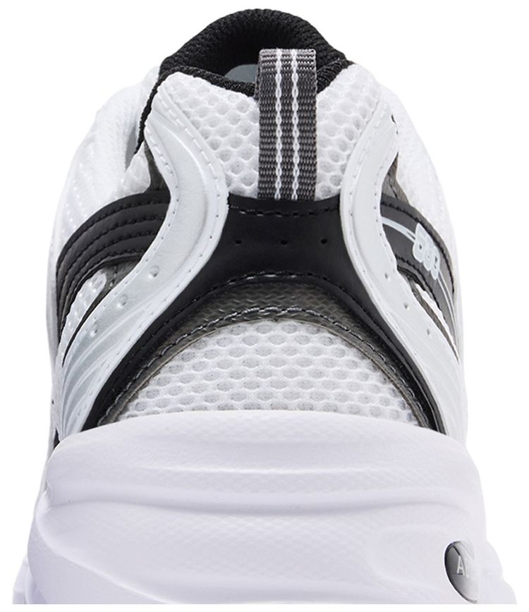 New Balance 530 White Silver Metallic