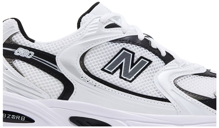 New Balance 530 White Silver Metallic
