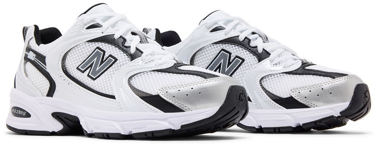 New Balance 530 White Silver Metallic