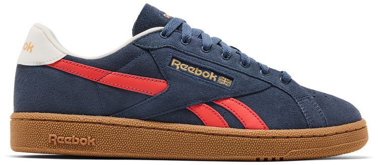 Reebok Club C Grounds UK East Coast Blue Dynamic Red
