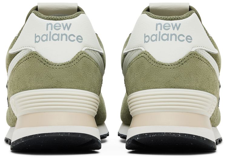 New Balance 574 Dark Olivine Sea Salt