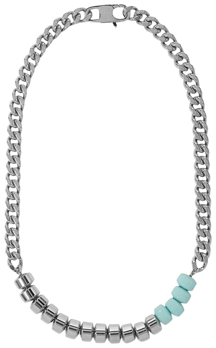 1017 ALYX 9SM Merge Candy Charm Necklace SilverSea