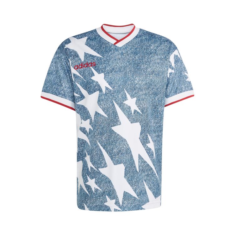 Adidas DEN GR Jersey WhiteDark Blue
