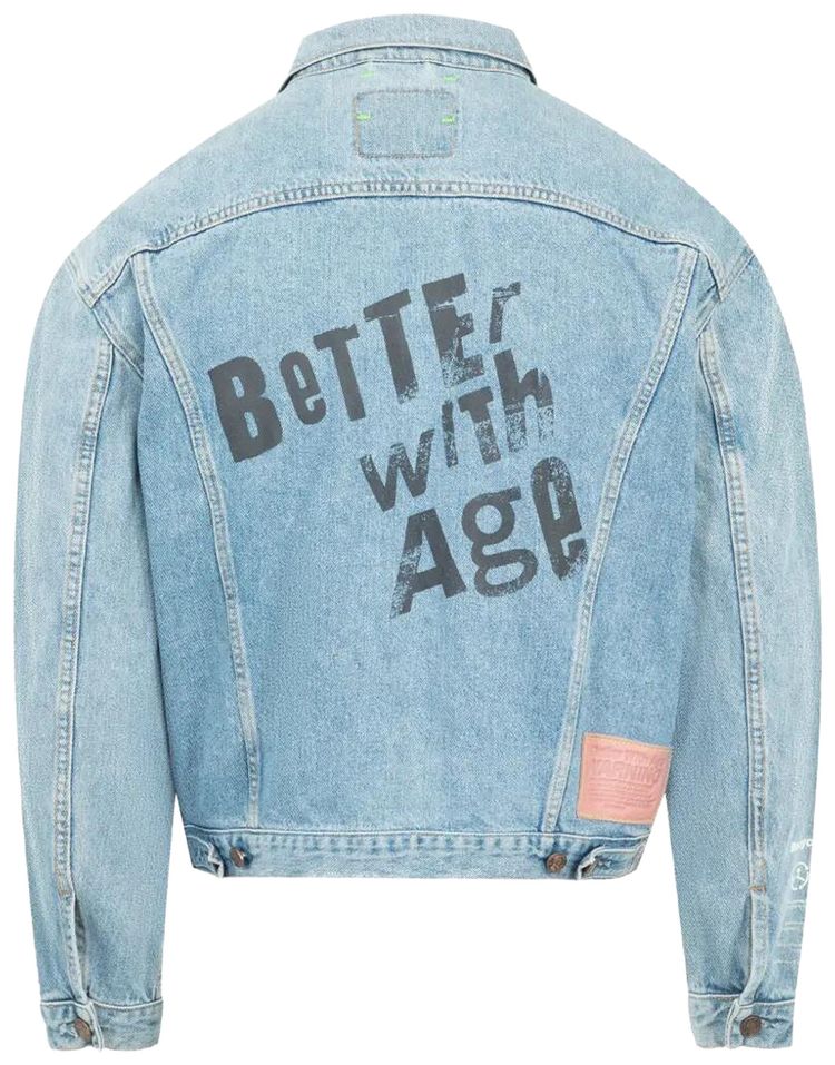 Better With Age Blanche Denim Trucker Jacket Indigo