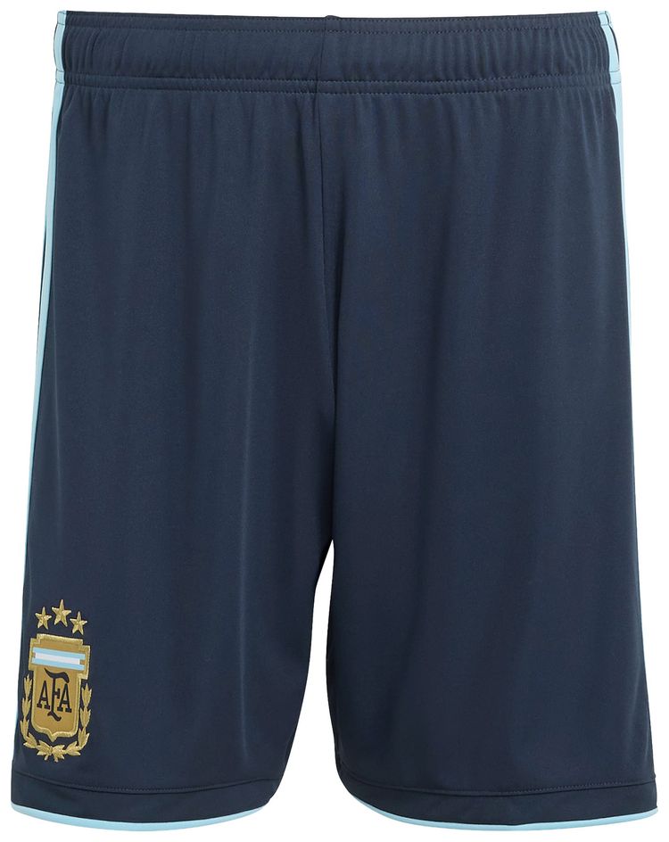 Adidas Argentina 26 Home Shorts Night Navy  Icey Blue