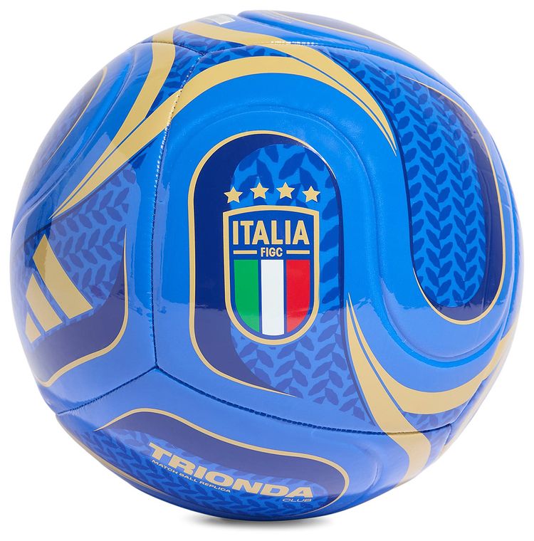 Adidas Trionda Italy Home Club Ball Hi Res BlueVictory BlueHazy Beige