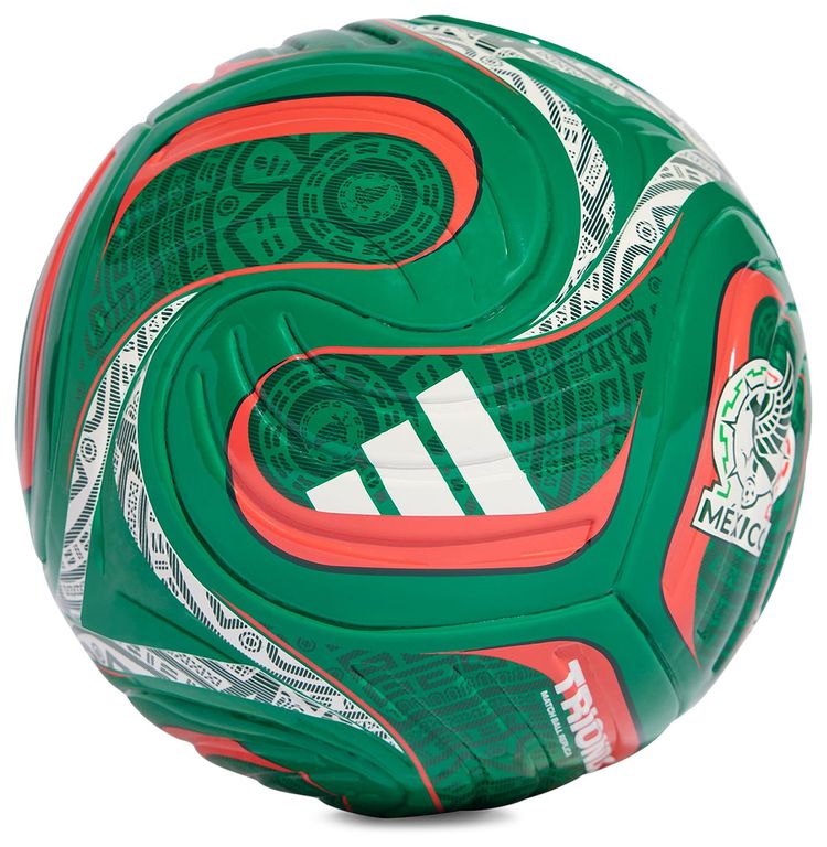 Adidas Trionda Mexico Home Mini Ball Bold GreenTeam Dark GreenAurora Ivy