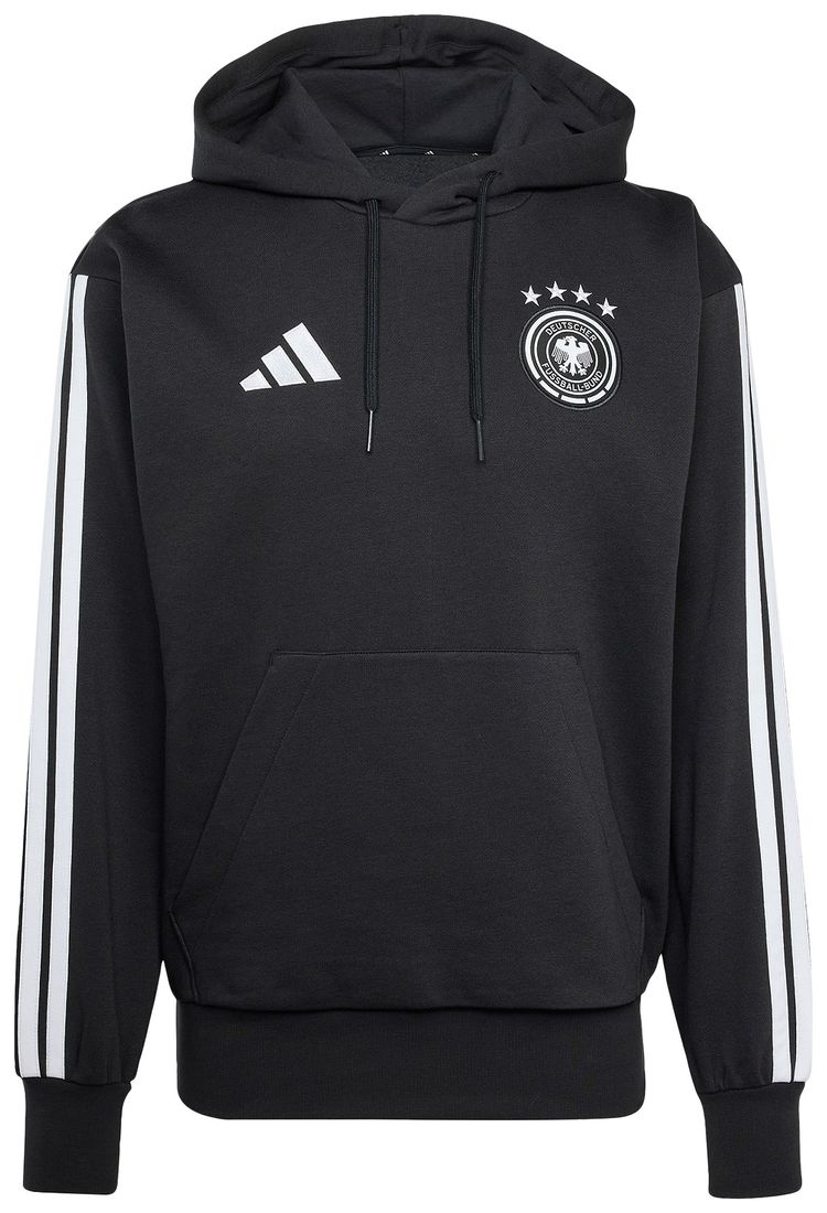 Adidas Germany Dna Fleece Hoodie Black