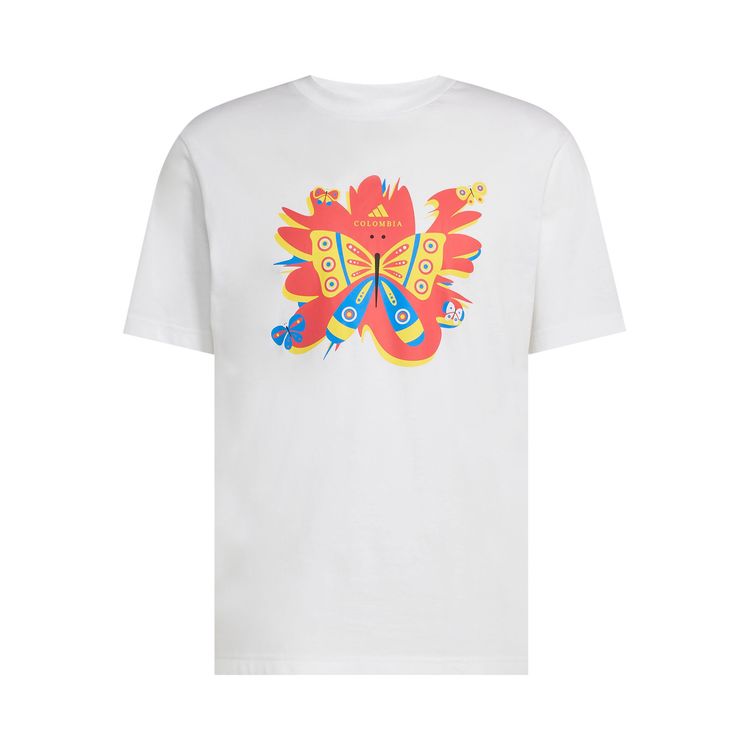 Adidas Colombia Dna T Shirt White