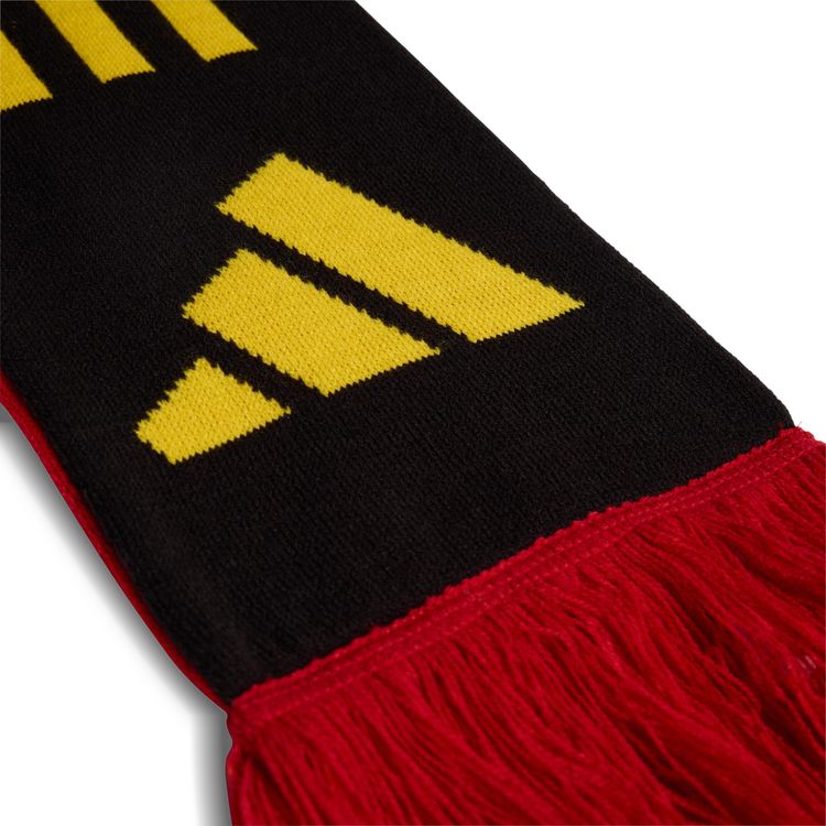 Adidas Belgium 26 Scarf Power Red  Black  Bold Gold