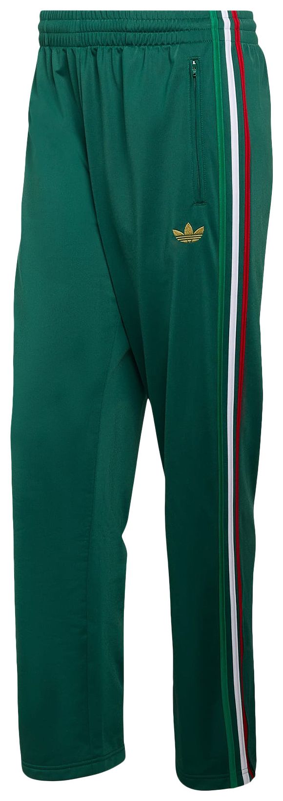 Adidas Originals Firebird Track Pants Team Dark Green  Bold Green  White
