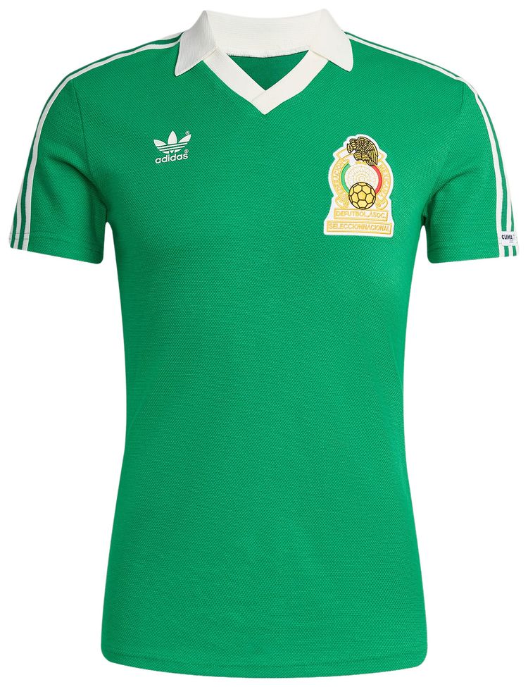 Adidas Mexico Home 1986 Jersey Green